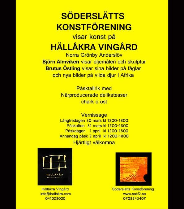 EXTRA: Påskutställning på Hällåkra Vingård